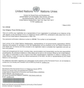 FORUM MONDIAL DE LENERGIE À NEW YORK QUI SE TIENT AU SIÈGE DE LORGANISATION DES NATIONS UNIES DU 19 AU 22 OCTOBRE 2016 288x300 - Speech by Me Thuan dit Dieudonné at the World Energy Forum 2016 in New York